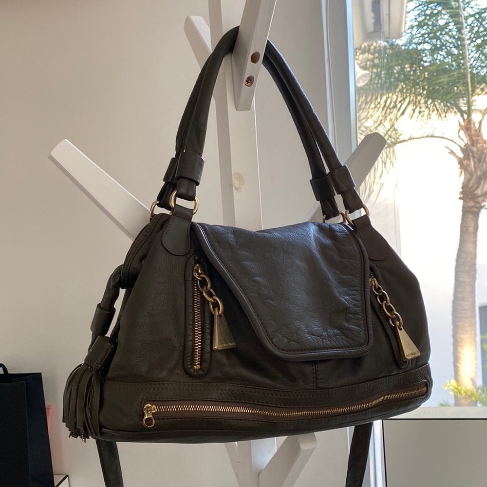 See By Chloe Leather Bag with handles and shoulder strap
